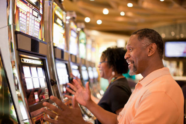 Slot game interface on mobile screen